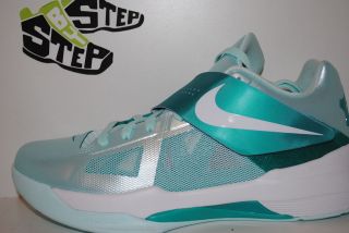 NEW Youth Nike Zoom KD IV 4 Easter Mint Candy GS RARE Aunt Pearl 