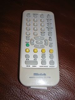 Mintek RC 1730 DVD Player Remote Control
