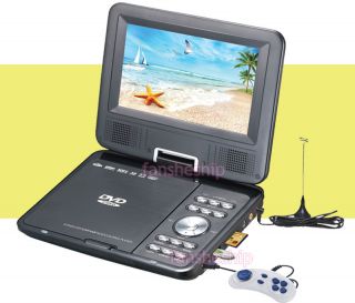 TFT Portable DVD EVD CD Player with Analog TV SD USB Slots  