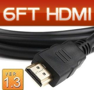USA BEST 1080p Gold HDMI 1.3 Cable 6 FT for HDTV Blue Ray DVD HD Video 