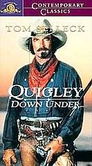 Quigley Down Under VHS, 1997, Contemporary Classics