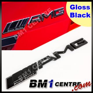   SERIES GLOSS BLACK BOOT REAR EMBLEM BADGE BENZ E CLASS W210 W211 E230
