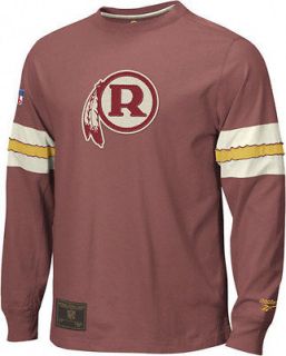 Washington Redskins Gridiron Classics Throwback Logo Long Sleeve 
