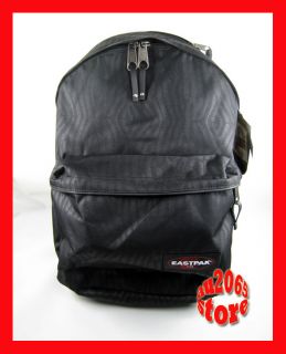 Eastpak Padded Backpack ZEBRA Stripy BLACK School Bag