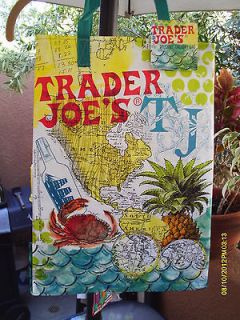 Trader Joes Reusable Grocery Travel Bags   Eco Friendly