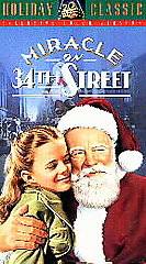 Miracle on 34th Street VHS, 1993, Colorized