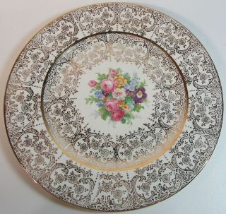 Vintage Lafayette China 22 Kt Gold Plate by Edwin M Knowles