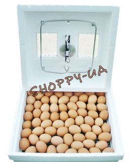 DOMESTIC EGG INCUBATOR FOR 70 EGGS WITH MANUAL TURNING