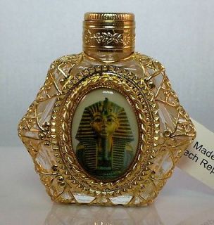   Glass Handmade Oil Perfume Holy Water Bottle 462213. egyptian theme