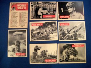 Seventy Three of Eighty Eight War Bulletin Cards