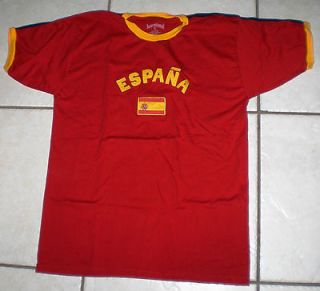 TAZ Mens International Male Espana Spain Ringer Tee T Shirt Size 