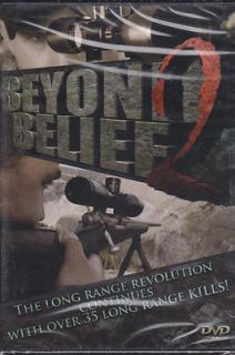 Beyond Belief 2 Long Range Hunting DVD ~ Elk, Deer, antelope, coyote 