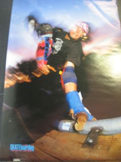 1987 Kevin Staab Transvision skateboarding vintage poster PBX866