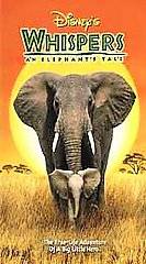 Whispers An Elephants Tale VHS, 2001