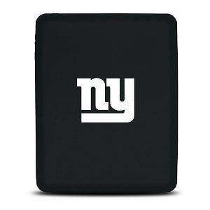 NFL New York Giants NY Black iPad Silicone Gel Rubber Shell Case for 