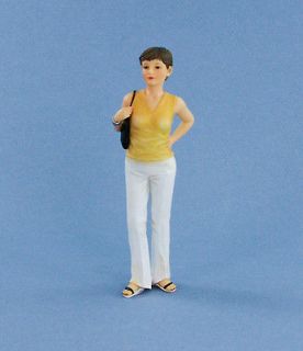 Dollhouse Miniature Modern Lady Doll #HW3080