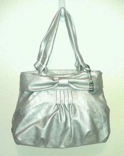 ELLE Sari Silver tote Shoulder bag purse handbag.Origin​ally $99
