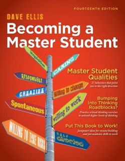 Becoming a Master Student by Dave Ellis 2012, Paperback