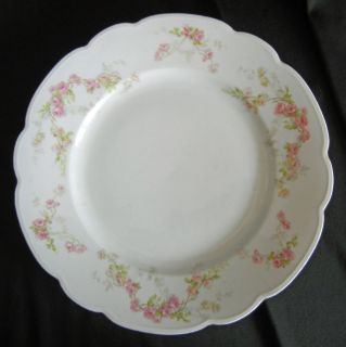 Vintage M Z AUSTRIA Dinner Plate by ALTROHLAU Roses