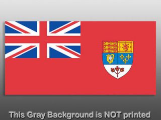 Canada 1957 Red Ensign Flag Sticker  decal car canadian