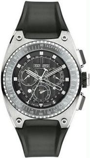 ESQ by Movado Mens 7301301 Fusion Chronograph Black Watch (MSRP $1095)