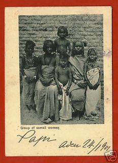 ADEN, ETHNIC, GROUP OF SOMALI WOMEN AND GIRLS 1901