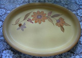 Schramberg SMF Art Pottery Majolica Large Oval Platter