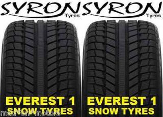 205/60/16 20560 R16 96V SYRON EVEREST 1 WINTER SNOW TYRE 