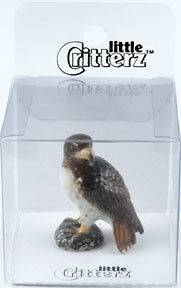 little Critterz 103570 Totem Hawk in clear box with story card