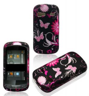 Wonderland LG Expression C395C Slider Phone Cover Hard Case Rubberized 