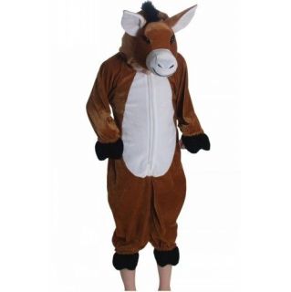   Age 9 10 Horse Fancy Dress Funky Farm Animal Costume (Extra Large