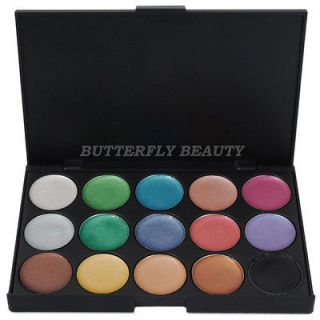 15 Color Waterproof Sublime Eyeshadow Cream Eye Shadow Palette Makeup 