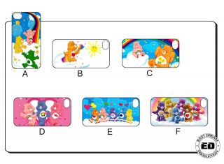 CARE BEARS iphone 4 4S 5 HARD BACK COVER CASE