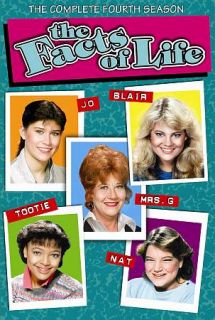 The Facts of Life The Complete Fourth Season DVD, 2010, 4 Disc Set 