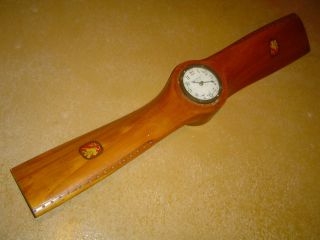 Vintage Wooden Sensenich Fairchild Airplane Propeller Wall Clock