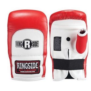 Ringside Professional Bag Gloves Red mma muay thai boxing martial arts 
