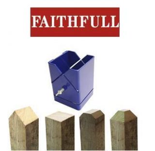 Faithfull Tools Fence Post Shaper Template 75mm x 75mm