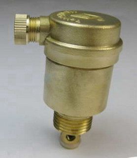 1pc New 1/2  BRASS AUTOMATIC HOT WATER AIR VENT HEATING VALVE 1/2 