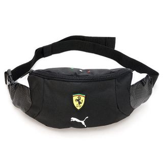 Brand New Puma Ferrari Fanny Waist Pack Bag in Black (07004302)