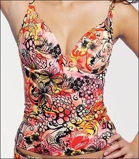 Freya Mirage Underwired Tankini Swimwear Bikini Top 3096 RRP £46