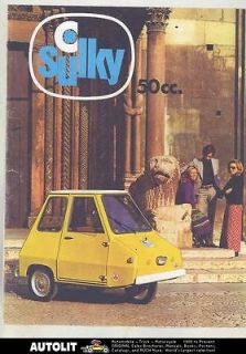 1980 ? Casalini 50 Sulky 3 Wheel Microcar Brochure Italian Reprint
