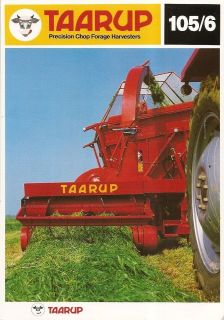 Farm Equipment Brochure   Taarup   105 106   Chop Forage Harvester 