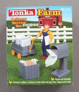 1995 Hasbro Tonka Farm Delivery Service Set NEW MINT AGES 2 AND UP