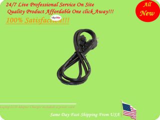 AC Power Cord For Sharp AQUOS HD TV LCD Television Series Outlet Plug 