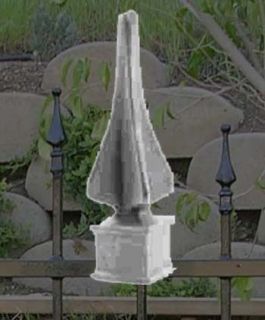 20) 1/2 Finials, Spears, Points, Fence, Gate