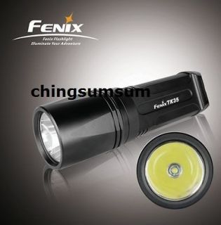 Fenix TK35 CREE XM L U2 LED 860Lumen 123 18650 Flashlight
