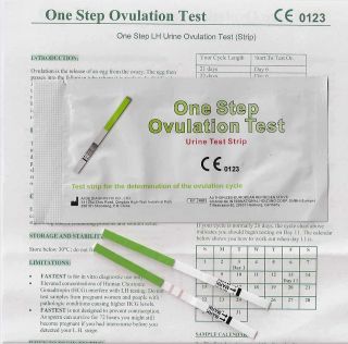 50 ovulation fert ility tests uk seller posted daily from