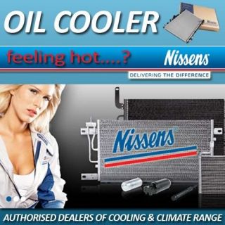 NISSENS Oil Cooler FIAT SCUDO 2.0 JTD RHM 00 07