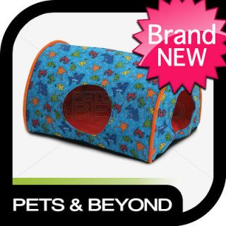 INDOOR CAMPER ORANGE FISH SMALL LITTLE DOG/CAT/PET KITTY BED/PAD 