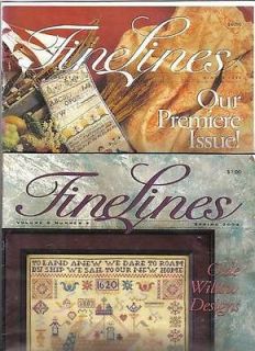 fine lines magazine in Cross Stitch Magazines